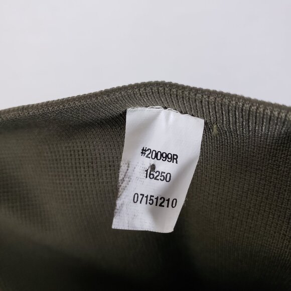 SPANX Look at Me Now Seamless Cropped Leggings Olive Green High Waisted size M - Picture 9 of 11